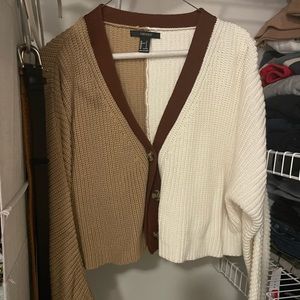 F21 colorblock sweater
